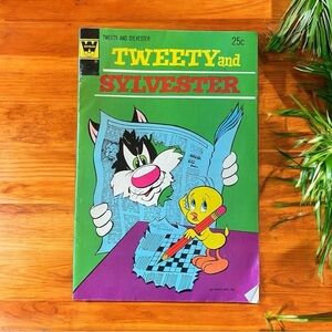 VINTAGE 1974 Warner Bros. Tweety and Sylvester Comic Book - No. 38